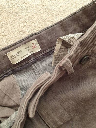 Zara boy grey jeans 6-7