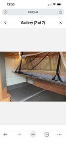 Folding Bunkbed for Eriba PopTop Caravan