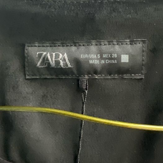 Zara black embellished waistcoat. Size S. BNWT