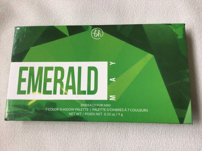 bh Emerald for May 7 Color Shadow Palette