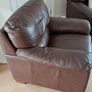 Single Seater Leather armchair Image 2
