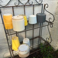 Plant stand with Pots