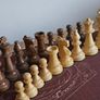 Classic Staunton style weighted chess pieces set Image 2