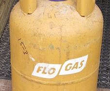 Empty Gas Cylinder