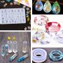 133 Pcs Resin Casting Molds and Tools Set, Jewelry Craft Moulds, Daohexi DIY Silicone Epoxy Resin Mold, for Resin Jewelry and Craft, Resin Craft Making Kit (FREE POSTAGE) Image 4