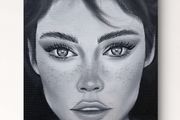 Original oil painting on canvas board