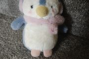 penguin keyring teddy