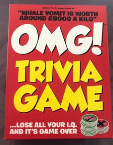 OMG! Trivia board game