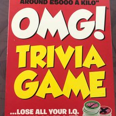 OMG! Trivia board game