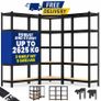 Set of 3 Heavy Duty Corner Shelving Units 2625kg Capacity Image 4