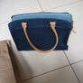 Manatary Large  Navy Handbag.   New - No Tag. Image 4