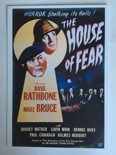 Sherlock Holmes (Basil Rathbone & Nigel Bruce) The Definitve Collection Boxset 1939-1946 [14 Movie x7DVD + 4xArtcards]