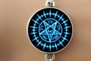 Wiccan Pentagram Bangle