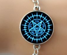 Wiccan Pentagram Bangle