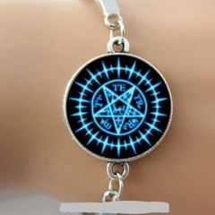 Wiccan Pentagram Bangle