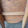 These are vintage wooden snow sleds Image 7