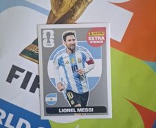 Messi Silver Extra Sticker