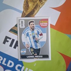 Messi Silver Extra Sticker