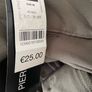 Khaki ladies tie belt trousers plus size Image 6