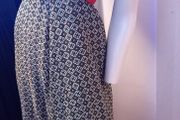 1970s David Silverman Bohemian Hippie Dress