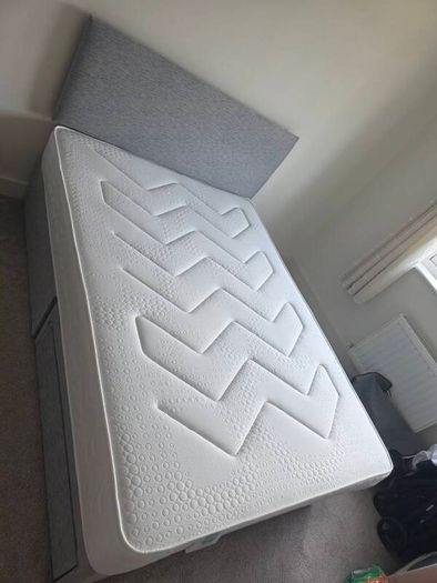 Divan Bed Double with Storage/Mattress