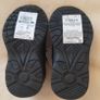 Boys Marks + Spencer black leather runner shoes size J8 Image 4