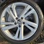 17" Genuine Vw Valencia Alloys with tyres Image 2