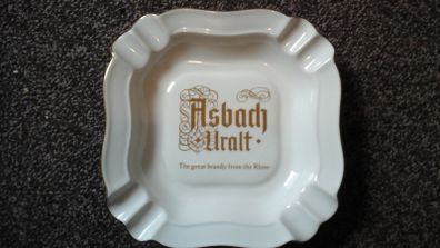 Ashtray by heinrich advertising Asbach Uralt Brandy