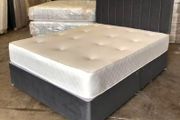 BRAND NEW SINGLE, DOUBLE AND King SIZE Divan Beds With Memory Foam Mattresses And Multiple Design Of Headboards Instock