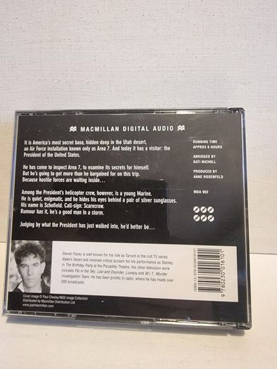 Area 7 Audio CD book.(The Scarecrow series)