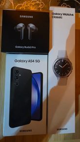 Samsung bundle (A54, Watch 4 classic, Buds 3 Pro)
