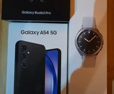 Samsung bundle (A54, Watch 4 classic, Buds 3 Pro)