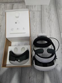 Meta Quest 3 128GB + BOBOVR M3 Pro + INIU Link Cable + AMVR Accessories