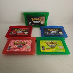 Pokemon GameBoy Advance collection GBA