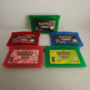 Pokemon GameBoy Advance collection GBA