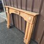 Handmade timber fireplace surround Image 4