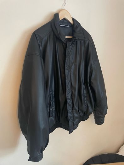 Zara Men Faux Leather Jacket