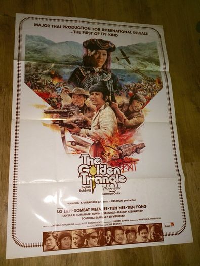 The Golden Triangle quad poster
