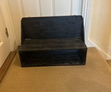 Black shelf