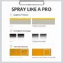 Fence Paint Sprayer, Tilswall Upgraded HVLP Electric Paint Spray Gun with 2 Nozzles & 3 Spray Patterns for Walls, Fences, Furniture, Cabinets, Sheds, DIY Projects, Blue Image 3