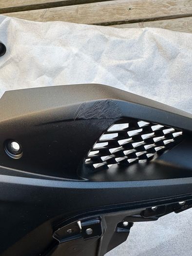 Bmw Gs 1250 cover intake snorkel & hand guard.