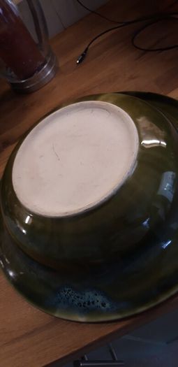 Beautiful Large Green Fruit Bowl