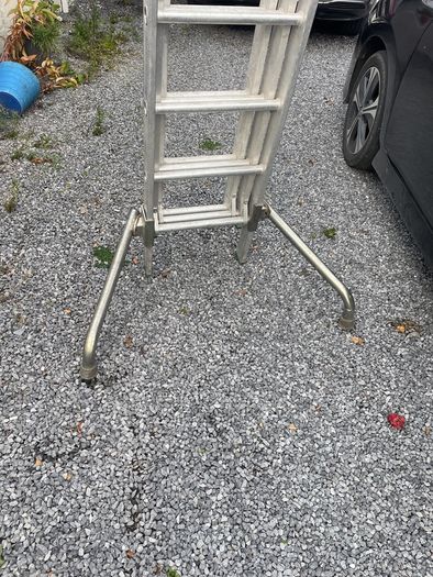 easi-dec extendable ladder with legs