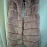 New Sleeveless Fur Hoodie / Gilet Jacket Image 4