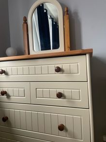 Chest of Drawers and Mirror
