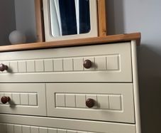 Chest of Drawers and Mirror