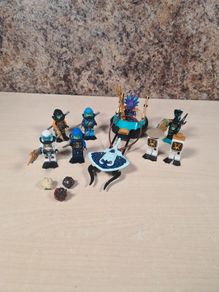 Lego 71756 Ninjago Hydro bounty minifigures Scuba Jay Nya cole Zane Prince Kalmaar Stingray chariot Maaray seabound
