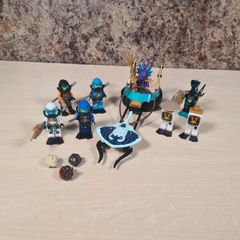 Lego 71756 Ninjago Hydro bounty minifigures Scuba Jay Nya cole Zane Prince Kalmaar Stingray chariot Maaray seabound