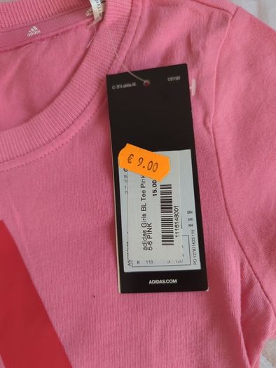 New Adidas T-shirt,5-6 years