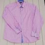 Marks and Spencer Autograph mens striped pure cotton long sleeve shirt 2-3xl size Image 2